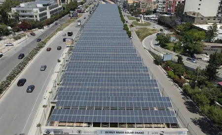 BEIRUT RIVER SOLAR SNAKE <br>(BEIRUT)